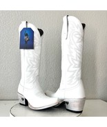 Lane MEGAN MORONEY Smokeshow Womens Cowboy Boots 6 White Western Cowgirl... - $5,131.20 MXN