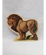 Vintage Lion Diecut Art Print - $24.75