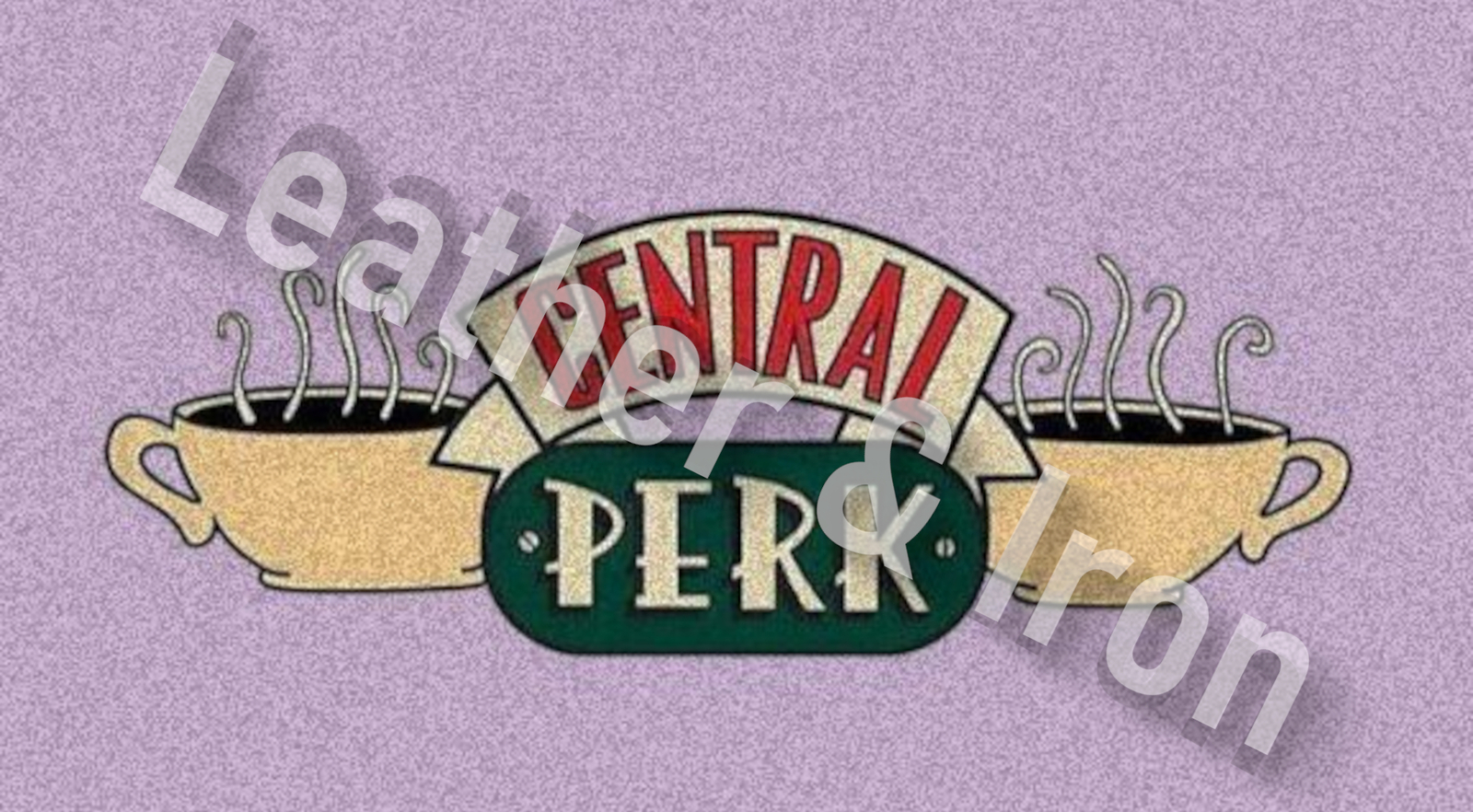 New Friends Central Perk Design Checkbook Cover - $9.95