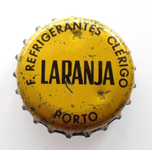 CORK BOTTLE CAP ✱ Clérigo Laranja VTG Soda Chapa Kronkorken Portugal 60´... - $13.85