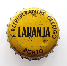 Cork Bottle Cap ✱ Clérigo Laranja Vtg Soda Chapa Kronkorken Portugal 60´s ~ Rare - £10.35 GBP