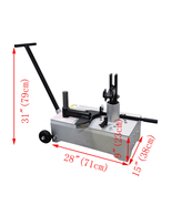 22.5&quot; Truck Tire Changing Machine Portable Electric Tire Changer 110V 4KW - $944.97 CAD