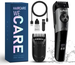 Suprent Beard Trimmer For Men Waterproof, Ipx7 Professional Mustache Trimmer, 39 - £33.79 GBP