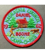 1962 B.S.A - Boy Scout of America Patch Kaskaskia Daniel Boone Camporee ... - £13.34 GBP