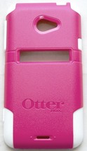 NEW Otterbox HTC EVO 4G LTE Pink/White Commuter Series Case Smart Cell Phone - £3.29 GBP