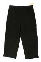NEW Casual Corner Women&#39;s Capri Pants Medium (32&quot; waist measured) Green NWT - £11.67 GBP