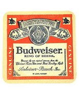 Budweiser Beer Coasters This Bud&#39;s For You Set Of 2 USA Vintage - $9.50 CAD