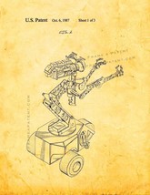 Short Circuit Movie Number 5 Robot Patent Print - Golden Look - £6.33 GBP+