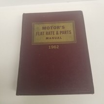 Motor&#39;s Flat Rate &amp; Parts Manual 1962, 34th Edition, Hardcover - $24.70