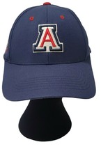 Arizona Wildcats Top of the World Navy adjustable  Hat Cap red inside - £9.69 GBP