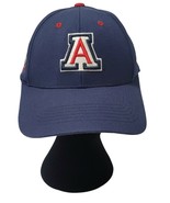 Arizona Wildcats Top of the World Navy adjustable  Hat Cap red inside - £9.58 GBP