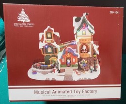 Enchanted Forest &quot;Musical Animated Toy Factory&quot; SKU 289-1041 Brand New 2021 - £155.75 GBP