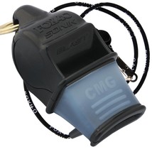 BLACK Fox 40 SONIK BLAST CMG Whistle Official Coach Safety Rescue FREE L... - £9.18 GBP