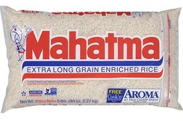 Mahatma 5 Lb Extra Long Grain Enriched Rice - £20.32 GBP