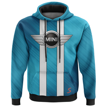 Top quality MINI COOPER Sweatshirt Hoodie 3D Print High Resolution Long sleeve U - £60.73 GBP+