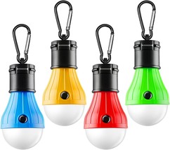 Fly2Sky Tent Lamp: Four Packs Of Lightweight, Portable Led Tent Lights With A - £30.52 GBP