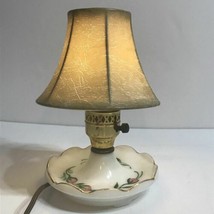 VTG Chili Fiesta Vintage ReImagined Relics Milk Glass Bed Lamp CFL Bulb Shade - £23.18 GBP