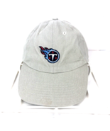 Tennessee Titans Hat NFL Strap Back Baseball Cap Beige Khaki Men&#39;s One Size - £11.35 GBP