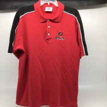NFL Tampa Bay Buccaneers Shirt Adult Large Red &amp; Black - £15.54 GBP