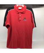 NFL Tampa Bay Buccaneers Shirt Adult Large Red &amp; Black - £15.36 GBP