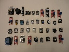 37 Sensor Module Project Boards IC Learning Electronics Starter Set for ... - $34.62