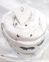 Plush Velboa Baby Blanket - Cloud Island Two by Two Animals 30" x 40" image 3