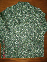 NEW Blair Womens size M 12/14 Christmas mockneck shirt holiday mistletoe... - £8.59 GBP