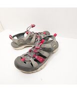 KEEN Women's Newport Evo H2 Size 8 Gray Pink Sandals Water Shoes - $31.49