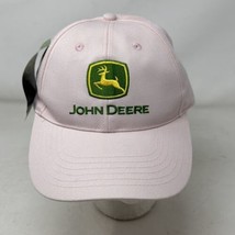 John Deere NWT Pink Hat Adjustable Tractor Cap - £13.35 GBP