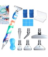17Pcs Colorful Diamond Painting Art Pen Accessories And Tools Kit, A Dia... - £23.56 GBP