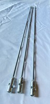 3-Premium Steel Sectional Sewer Lateral Cleaning Rods 5/16” X 36” 5/8-11... - $47.25