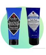 2 pack - Jack Black Charcoal Body Buff Exfoliating Cleanser + turbo Wash... - $437.67 MXN