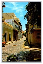 Typical Street View San Juan Puerto Rico UNP Chrome Postcard W22 - $2.92