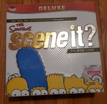 The Simpsons Scene It Deluxe Edition Open Box  DVD Board Game Trivia  - £15.21 GBP