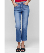 RISEN Full Size Tummy Control High Rise Crop Straight Jeans Plus Size - $55.95+