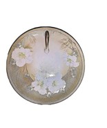 R &amp; S Germany Plate Green with White Flowers Fingerhole Design - £31.38 GBP