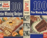 Pillsbury 2nd and 3rd Grand National Prize Winning Recipe Booklets - $17.82
