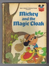 ORIGINAL Vintage 1975 Mickey Mouse and the Magic Cloak Disney Hardcover ... - £11.60 GBP