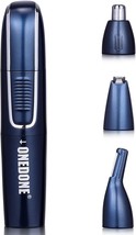 Onedone Nose Hair Trimmer, 3 In 1 Usb Rechargeable Ear Nose Hair Trimmer For - £26.65 GBP