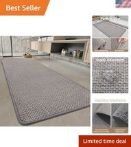 Super Absorbent Chenille Runner Rug - Non-Slip Design, Machine Washable,... - $87.08