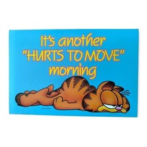 Vintage Garfield Poster 13.5&quot; x 9&quot; Office Classroom Motivational Humor Jim Davis - £14.16 GBP