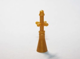 Minifigures Blocks Gold Building Roof Top Decoration Weather Vein - $2.10