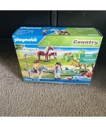 PLAYMOBIL 70512 Country Adventure Pony Ride 55 Pc Toy Figure Playset - $22.77
