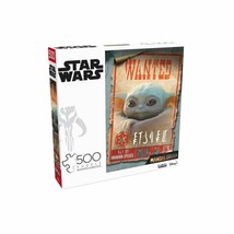 Disney Star Wars The Mandalorian Wanted 500 Puzzle New! The Child, Baby Yoda - £19.34 GBP