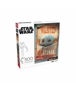 DISNEY STAR WARS THE MANDALORIAN WANTED 500 PUZZLE NEW! THE CHILD, BABY ... - £19.46 GBP