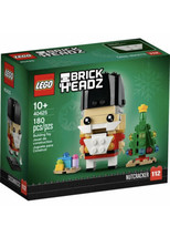 LEGO 40425 Brick Headz #112 Nutcracker &amp; Christmas Tree New Sealed! 180pcs 10+ - £18.49 GBP