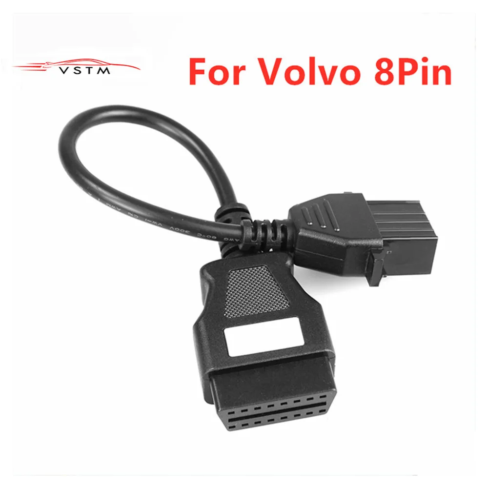 Best Price Truck Cable Extension Connector For  8Pin to OBD2 16Pin Female Fits f - $98.31