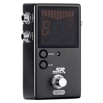 Chromatic Pedal Tuner Effect Normal &amp; True Bypass Output For Guitar Bass - £71.04 GBP