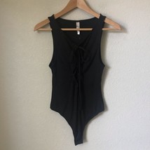 Free People Black Ribbed Bodysuit NWOT - $24.99