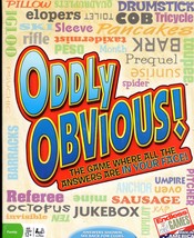 ODDLY OBVIOUS! THE PARTY GAME  - £14.94 GBP